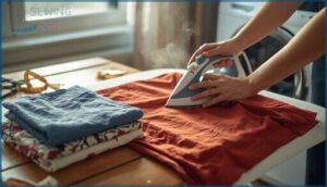 pre-washing and ironing fabric pre-washing and ironing fabric