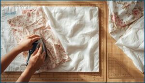 preparing fabric for accurate ruler use preparing fabric for accurate ruler use