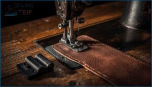 presser foot and feed mechanism presser foot and feed mechanism