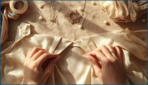 quick temporary fixes for gaping necklines quick temporary fixes for gaping necklines