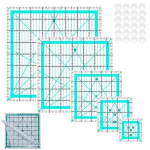 8 Best Quilting Rulers for Scrap Quilting + Essential Features 6 Quilting Rulers,5 Quilting Square Rulers(2.5",3.5",5", B0FJ5FKMWS
