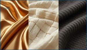 satin, basket, and rib weaves satin, basket, and rib weaves