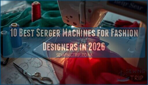 serger machines for fashion designers
