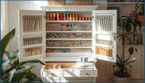 sewing cabinets with storage sewing cabinets with storage