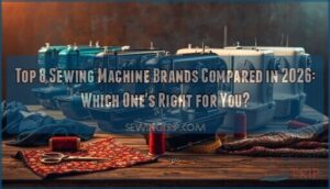 Top 8 Sewing Machine Brands Compared in 2026: Which One's Right for You? 6 sewing machine brands