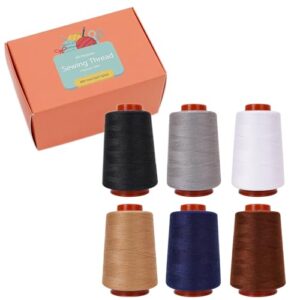 9 Best Thread Sets for Sergers: Types, Quality & Buying Guide 2 Sewing Thread Set, 6 Pcs,All B0DYDHLDHG
