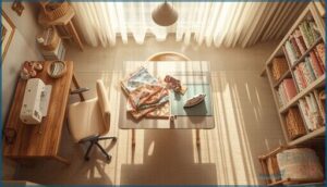 sewing work triangle for efficiency sewing work triangle for efficiency