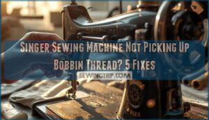 Singer Sewing Machine Not Picking Up Bobbin Thread? 5 Fixes 4 singer sewing machine not picking up bobbin thread