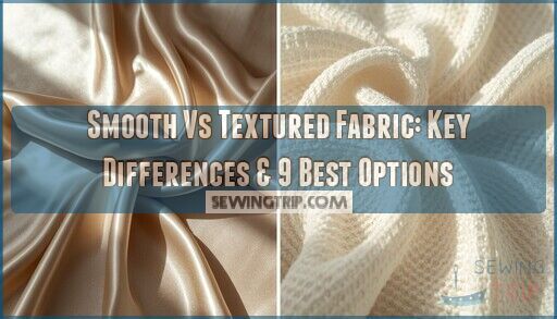 smooth vs textured fabric