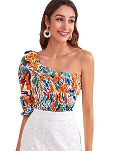 Types of Necklines: Styles, Fits & How to Choose Yours 3 SOLY HUX Women's One Shoulder B08P31W36H