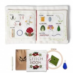 Top 8 Practice Fabrics for Beginners: What to Buy & Avoid 7 TenDawn Beginner Embroidery Stitch Book B0FC7MH5XJ