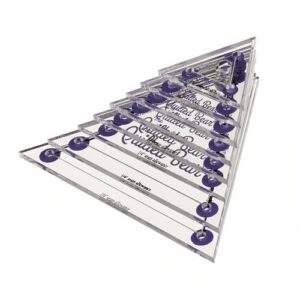Best Quilting Rulers for Triangle Patterns: Top 10 Picks & Guide 8 The Quilted Bear Triangle Quilting B0C7VN7PML