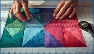 tips for perfect triangle quilt blocks tips for perfect triangle quilt blocks