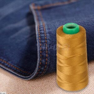 4 Best Sewing Threads for Denim + Expert Selection Guide 2026 2 WellieSTR Heavy Duty 100% Polyester B0119S1WFI