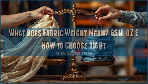 what does fabric weight mean