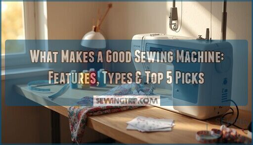 what makes a good sewing machine