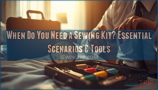 when do you need a sewing kit
