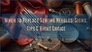 when to replace sewing needles when to replace sewing needles