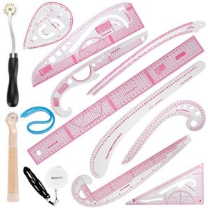 Top 9 Sewing Rulers for Garment Making: Find Your Best Fit 7 13PCS Styling Sewing French Curve B07QPCM37T