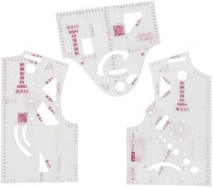Top 9 Sewing Rulers for Garment Making: Find Your Best Fit 8 3Pcs Fashion Design Ruler Set B0DNJ76689