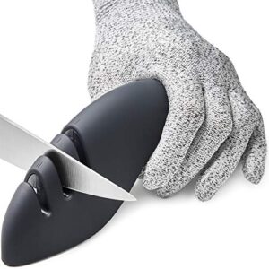 Can My Scissors Be Sharpened? DIY Methods, Tools & Tips 4 5 in 1 Kitchen Knife Accessories (Grey) B07WNPGWYN