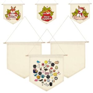 How to Display Sew on Badges: Creative DIY Ideas & Display Tips 6 6PCS Canvas Banner Blank, Canvas B09DQ45XDV