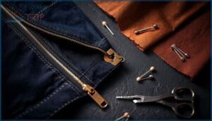 add separating and exposed zippers add separating and exposed zippers