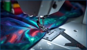 adjustable cutting width and stitch length adjustable cutting width and stitch length