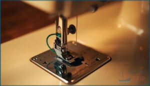 adjusting the top thread tension dial adjusting the top thread tension dial