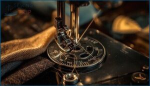 adjusting top thread tension adjusting top thread tension