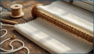 attaching rings and cord mechanism attaching rings and cord mechanism