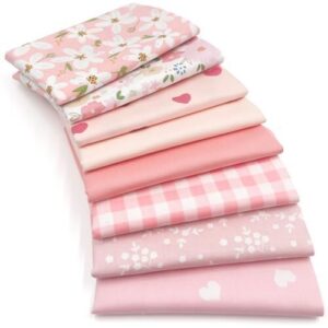 Top 10 Quilting Fabric Bundles for Baby Shower Gifts (2026) 2 Aubliss 8pcs Fat Quarter Fabric B0FSZK6WHL