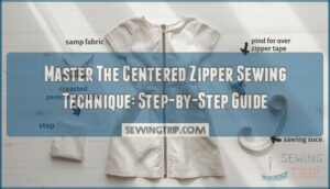 centered zipper sewing technique centered zipper sewing technique