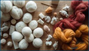 choosing the best wool for needle felting choosing the best wool for needle felting
