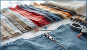 choosing the right zipper for centered installation choosing the right zipper for centered installation