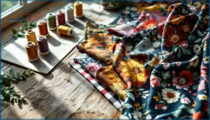 choosing thread color for patterned fabrics choosing thread color for patterned fabrics