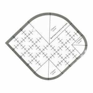 Best Sewing Rulers for Patchwork Enthusiasts: Top 10 Picks 10 Curved Corner Cutter Ruler, Quilting B0F8HZLKJB