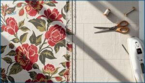 cutting and preparing fabric and lining cutting and preparing fabric and lining