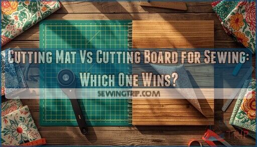 cutting mat vs cutting board for sewing