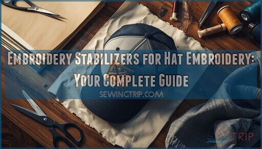 embroidery stabilizers for hat embroidery