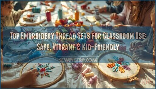embroidery thread sets for classroom use