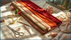 essential tools and materials for scrunchies