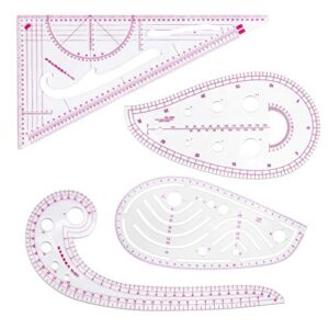 Top 9 Sewing Rulers for Garment Making: Find Your Best Fit 4 Fashion Clear Metric Sewing Ruler B0895Q1RMN