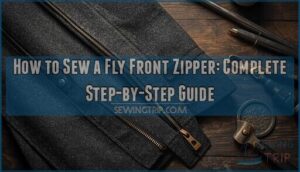 How to Sew a Fly Front Zipper: Complete Step-by-Step Guide 26 fly front zipper method