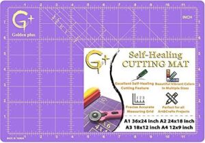 How to Choose a Fabric Cutting Mat: Features, Sizes, Care & Top Picks 6 G+ Self Healing Cutting Mat B087G3YYLJ