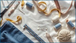 gather essential materials for sewing shorts gather essential materials for sewing shorts