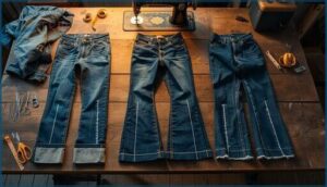 hemming techniques for different jean styles hemming techniques for different jean styles