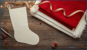 how much fabric is needed for a christmas stocking how much fabric is needed for a christmas stocking