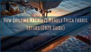 how quilting machines handle thick fabric layers how quilting machines handle thick fabric layers