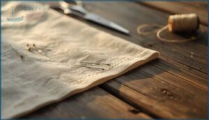 how to prepare fabric for ladder stitch how to prepare fabric for ladder stitch